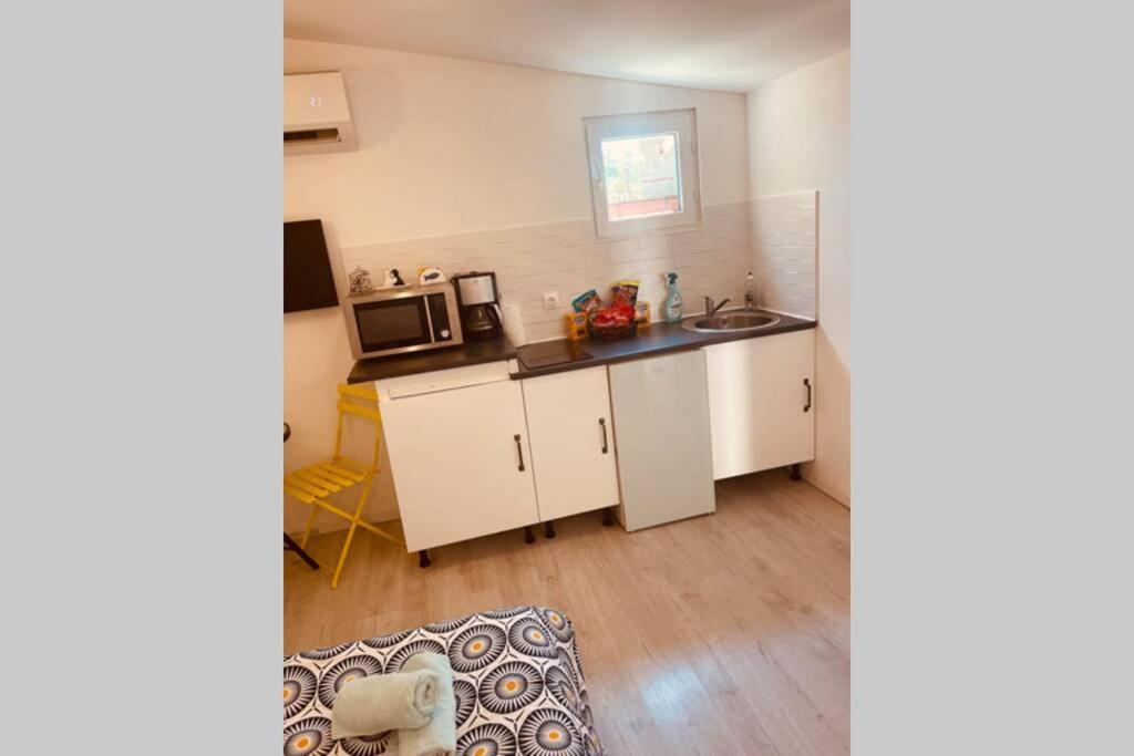 Studio cosy avec possibilité piscine en supplément Tolón Exterior foto
